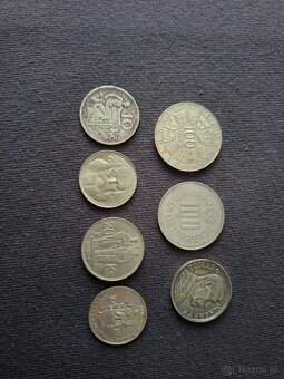 Strieborne mince - 2