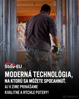 Realizujeme anhydritové potery v okrese Poprad - 2