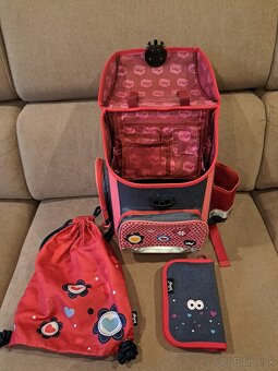 Školská aktovka Baagl - set - 2