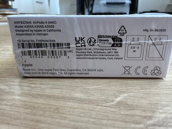 Slúchadlá Apple AirPods 4 (MXP93ZM/A) - 2