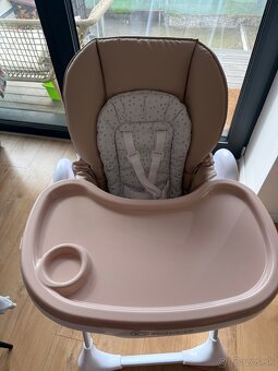 Kinderkraft tummie 2v1 stolička - 2