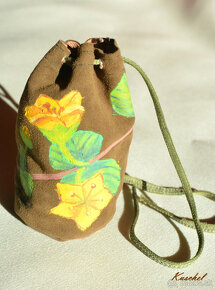 Maľované mešteky z kože - 2