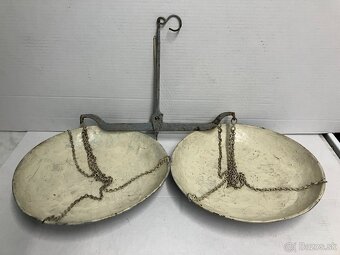 Závesná misková váha starožitná - 2