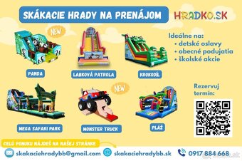 Skakaci hrad, penova party - 2