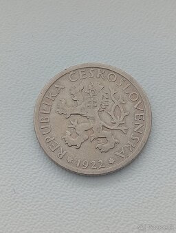 Československe 1 kčs mince - 2