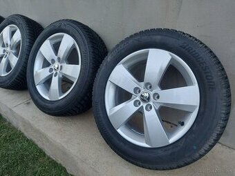 6Jx16 5x100 ET35 - NOVÉ disky original ŠKODA model NANUQ - 2
