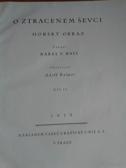 Karel Václav Rais - O ztraceném Ševci - 2