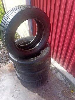 Predám 4ks letné pneu.225/55R16 Continental dezen 5.0mm - 2