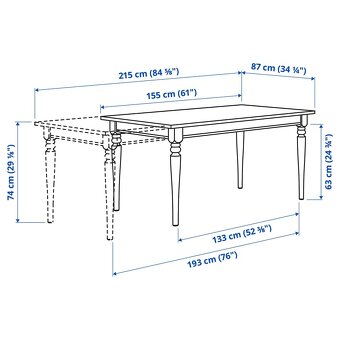Rozkladací stôl IKEA - 2
