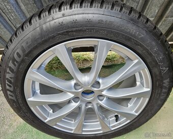 Nemecké disky BORBET 5x112 r17 + DUNLOP 215/55 r17 - 2