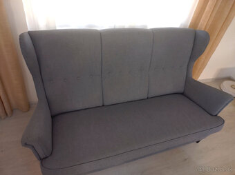 TOP STAV Ikea strandmon gauc sivy - 2