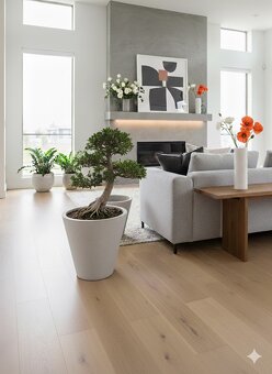 Betónový kvetináč váza - 2