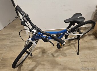 Detský bicykel WOOM 4 - modrý - 2