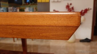 Štýlový stol so stolickami SELVA masiv čerešňa-ZNIZENA CENA - 2