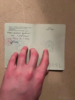 Predám cestovný pas ČSSR - 2