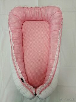 Veľké handmade nové hniezdo pre bábätko - 2