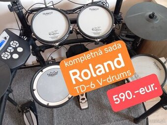 Bicie Roland TD-6 V-drums - komplet sada - 2