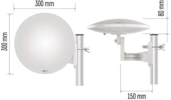 Emos Village Moon–V900 aktívna vonkajšia anténa DVBT - 2