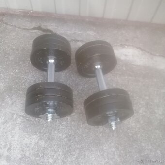 Jednorucky 2x 17,5 kg - 2