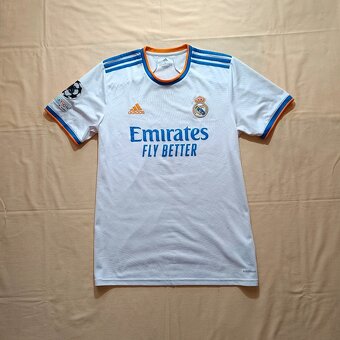 Real Madrid CF 2021-2022 domáci futbalový dres biely L - 2