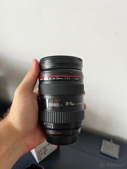 Canon EF 24-70mm f/2.8L USM (Mark I) – na opravu alebo ND - 2