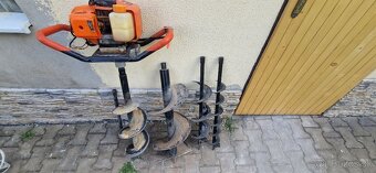 Benzínový vrták do pôdy - 2