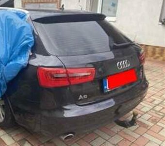 Audi A6 3.0 TDI Quattro SK ŠPZ, havarované - 2