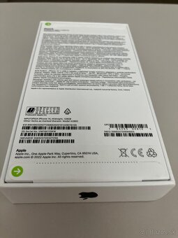 Iphone 14, 128gb, Midnight - novy, este - 2