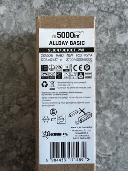 STROPNÉ SVIETIDLO LED 5000 LM Allday Basic - 2