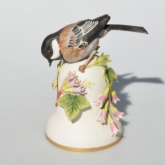 predané Veľké porcelánové zvončeky - Vtáčiky - 2