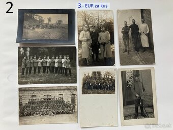 Vojenské fotografie celá zbierka z 1. svetovej vojny - 2