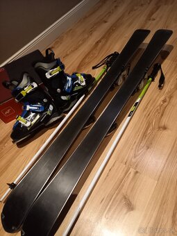 Detské lyže,lyžiarky - lyžiarsky set Nordica - 2