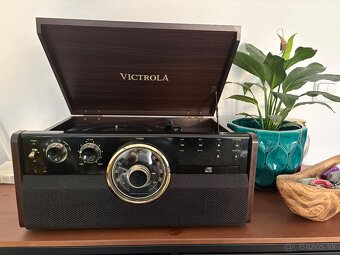 Victrola VTA 270B ESP Brown Retro gramofón - 2