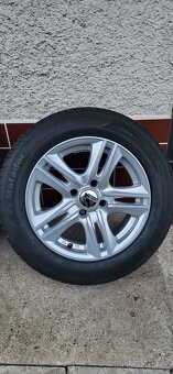Predám alu disky 4x100 R14+ pneu - 2