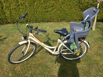 Dámsky bicykel s detskou sedackou - 2