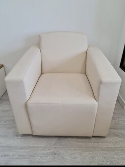 Kožené kreslo 2x - 2