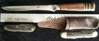 Nože - nálezový stav. - 2