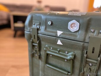 Vojenské bedne, ochranné kufríky 80x40x40cm Bundeswehr - 2