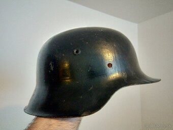Nemecká prilba M-42 veľkosť 66, original - 2