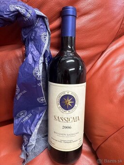Sassicaia bolgeri víno - 2