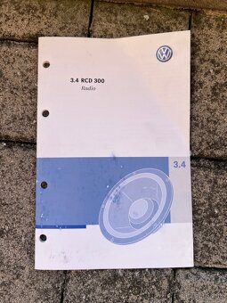 Rádio na Volkswagen golf mk5 - 2