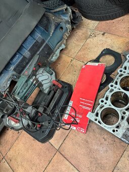 Pila Parkside + listy Milwaukee - 2