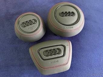 AUDI kryt airbagu - koža - 2