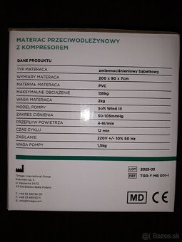 ANTIDEKUBITNÝ MATRAC - 2