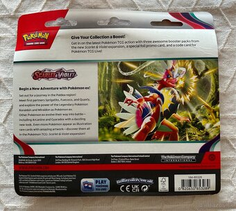 Scarlet & Violet: Arcanine 3-Pack Blister - 2
