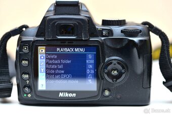 Nikon D60 + příslušenství - 2