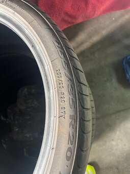 Predám letné 255/35r20 na dojazd - 2