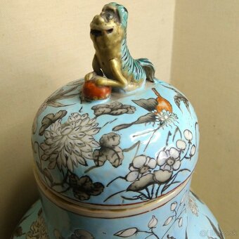 Starožitná čínska porcelánová váza, 19.-20. storočie - 2
