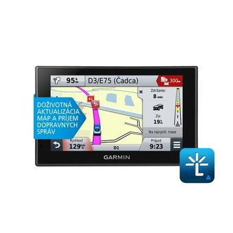 GPS GARMIN NUVI 2589 EU navigácia s najnovšou mapou 2025. - 2