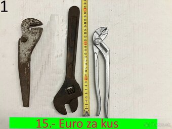 Hasáky a blitzky vidlicové a očkové klúče - 2